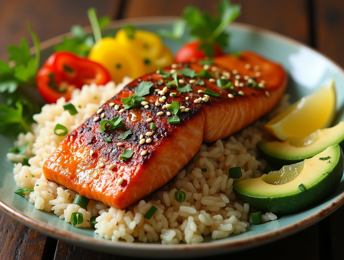 Salmon and Rice