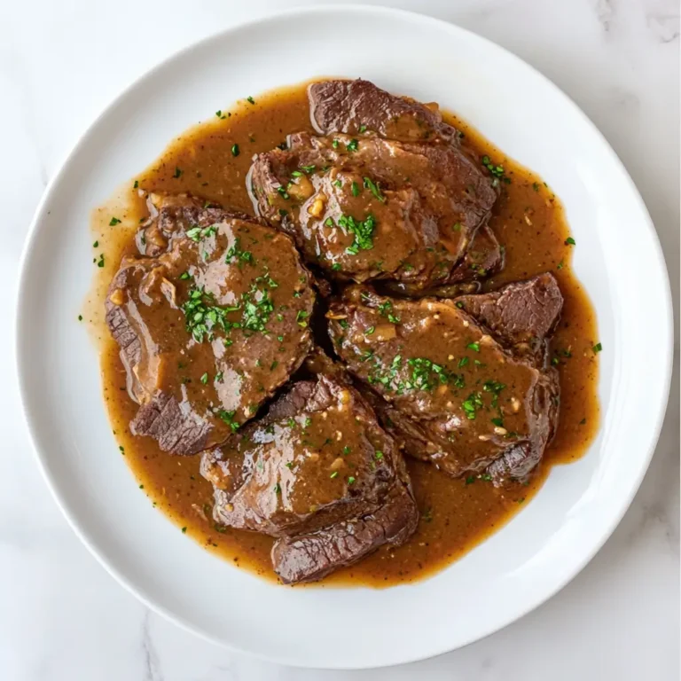 Cooked Round Steak