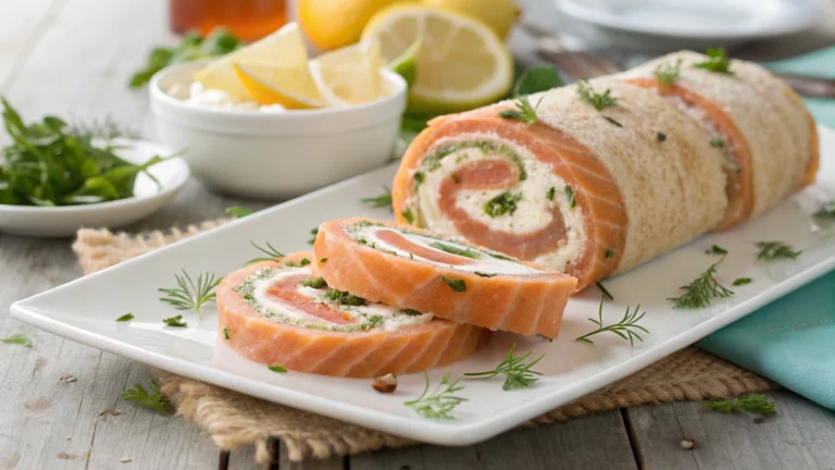 “Easy Smoked Salmon Roulade: Ready in Just 10 Minutes!”