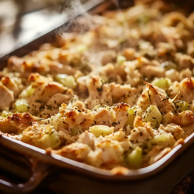Classic Chicken and Dressing Recipe