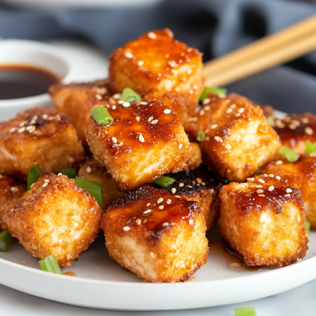 Air Fryer Asian Salmon Bites