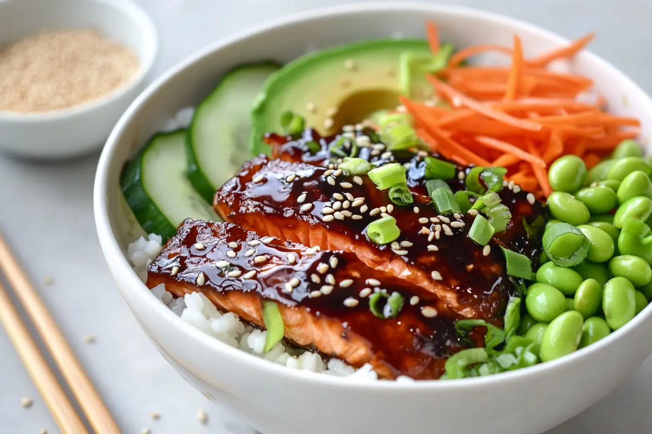 Salmon Rice Bowl