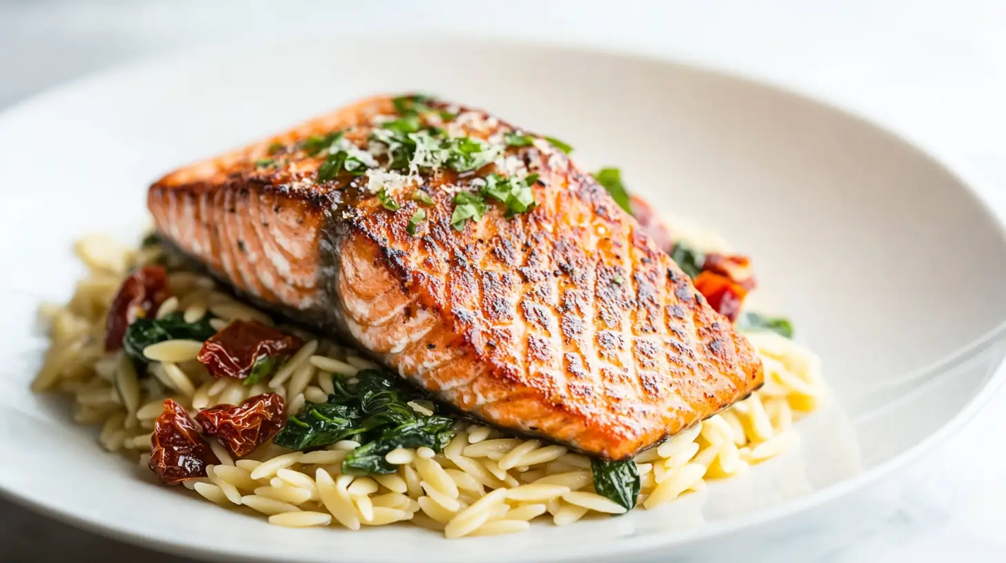 Salmon Orzo Recipe