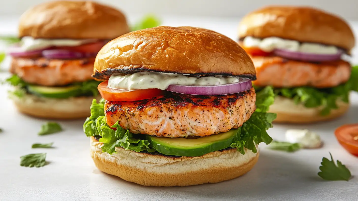 Canned Salmon Burger