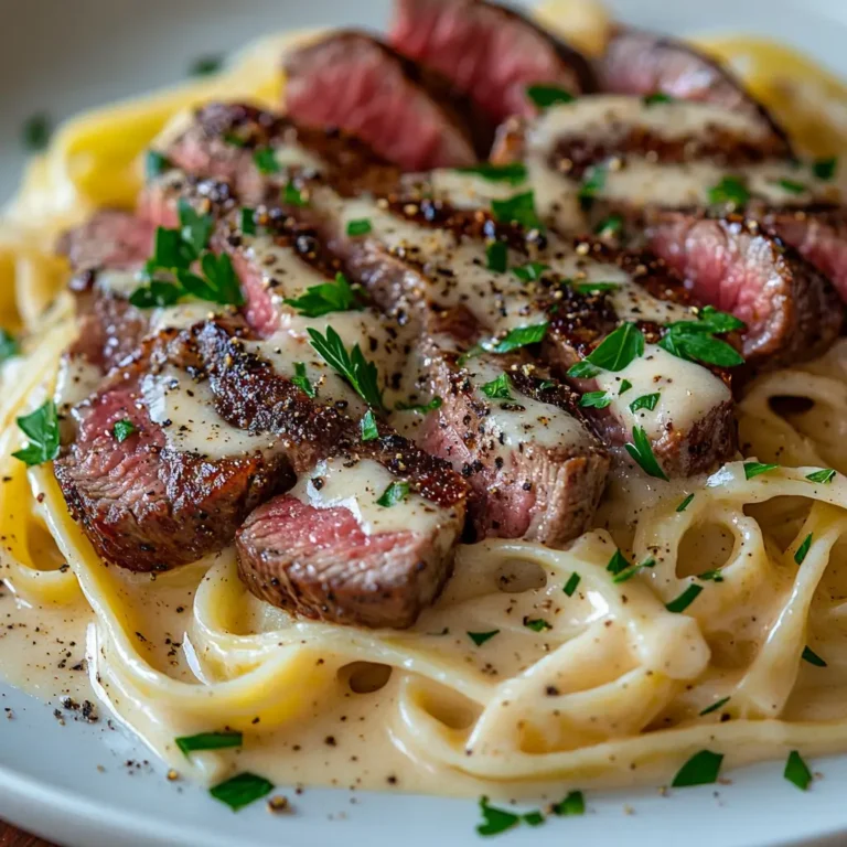 Steak Fettuccine Alfredo Recipe Your New Favorite Dish
