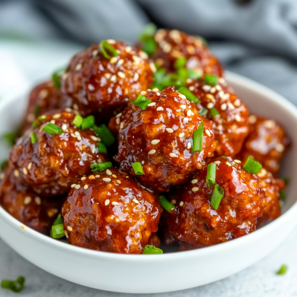 Sweet Chili Meatballs Crockpot
