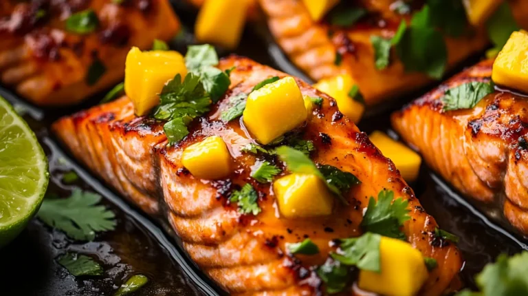 Honey Pineapple Salmon
