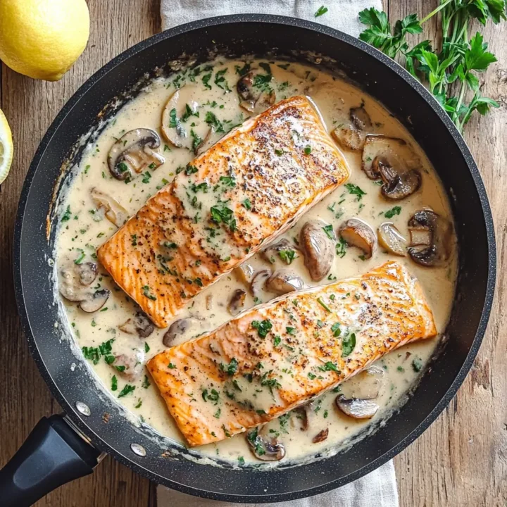 Salmon Mushroom Recipe So Tasty, It Feels Luxurious