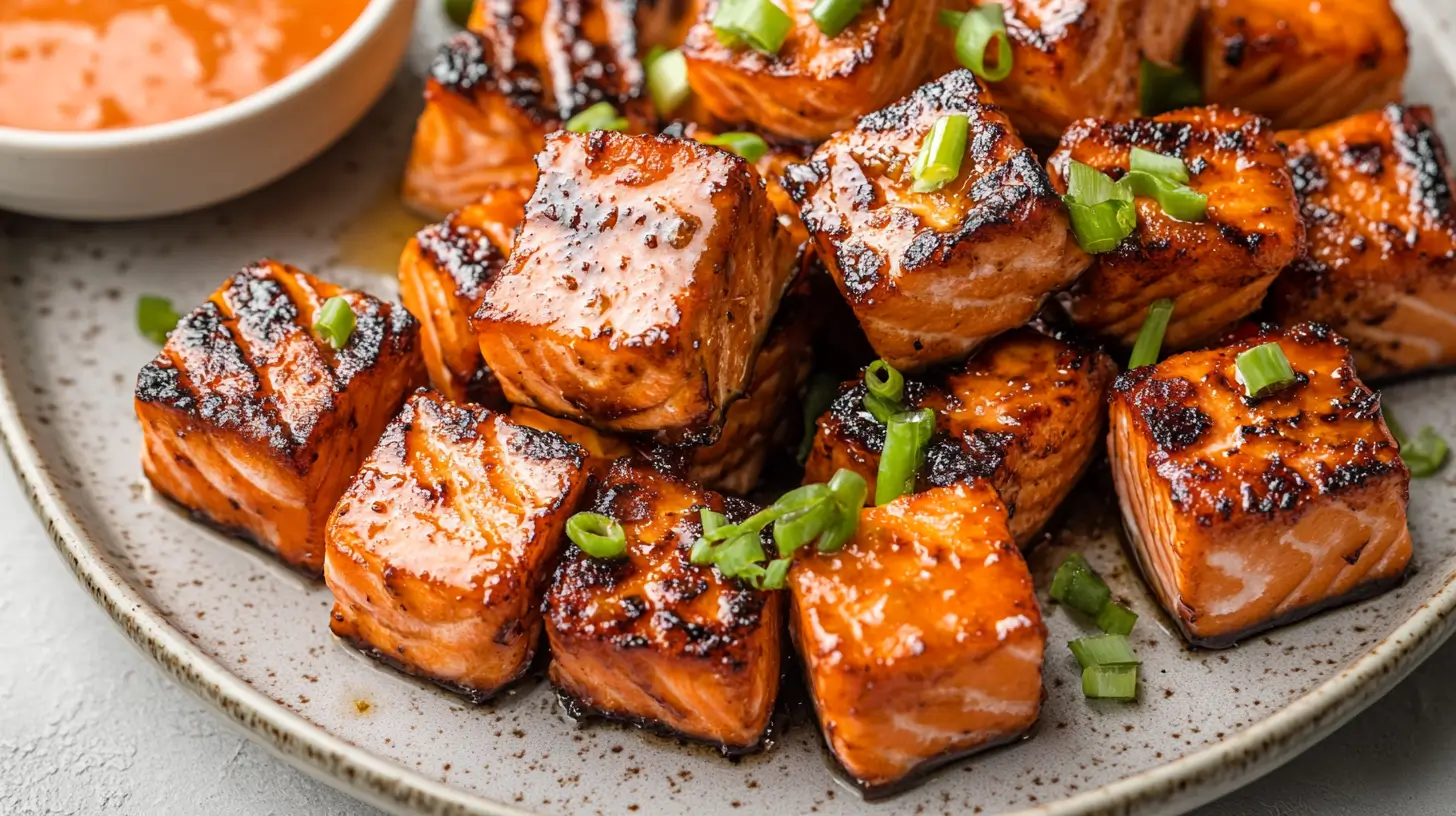 Bang Bang Salmon in the Air Fryer