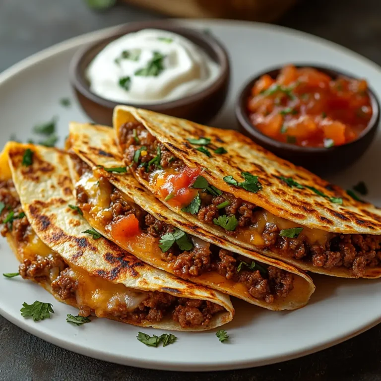 Beef Quesadilla