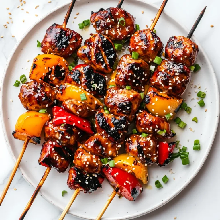 Best Ever Teriyaki Chicken Skewers