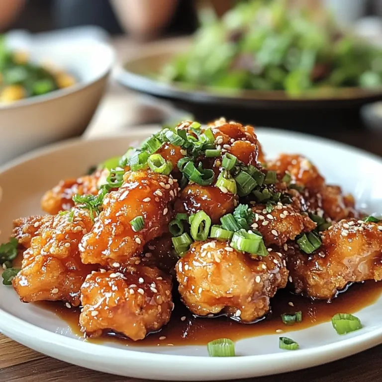 Orange Glazed Chicken Bites