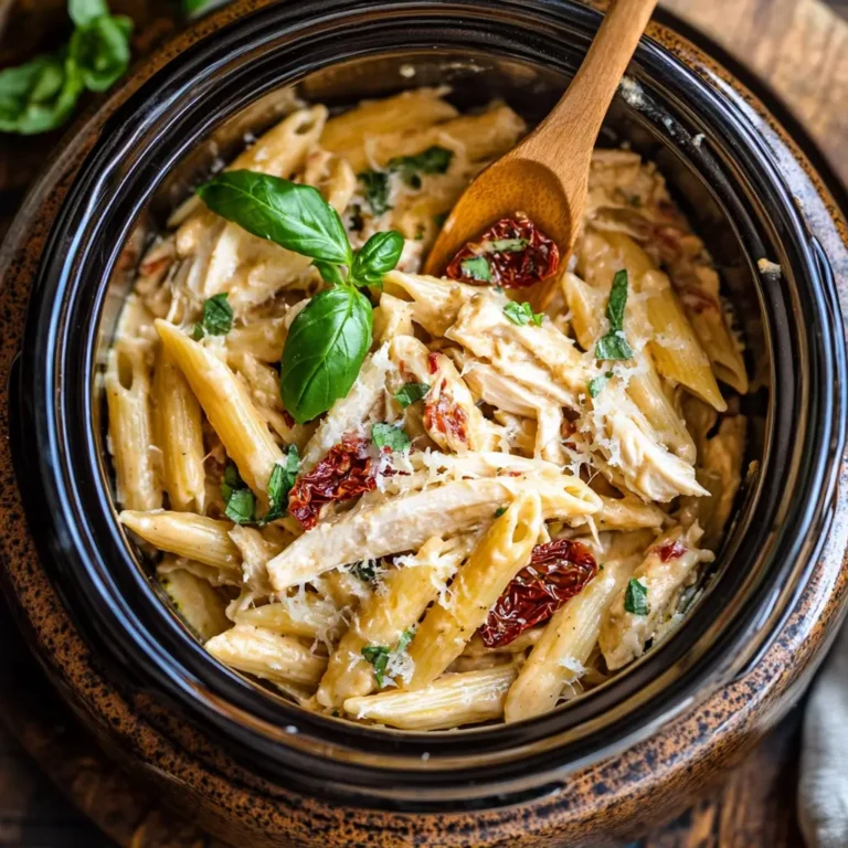 Crock Pot Marry Me Chicken Pasta