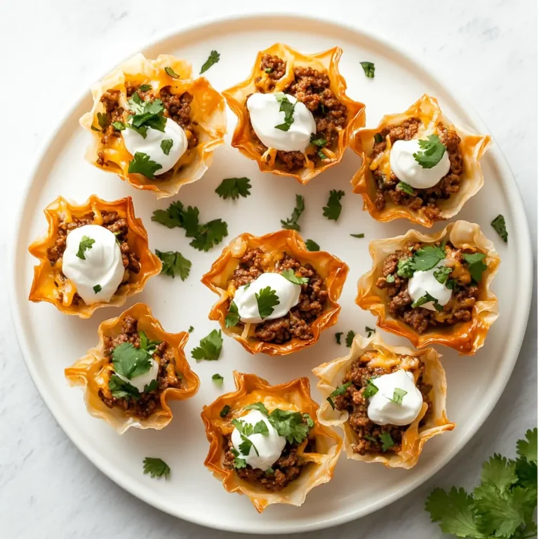 Taco Meat Appetizers
