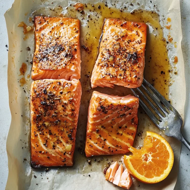 Air Fryer Orange Glazed Salmon