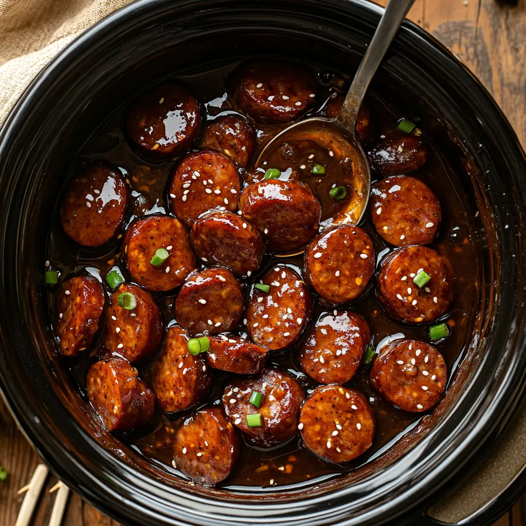 Crock Pot Kielbasa Bites