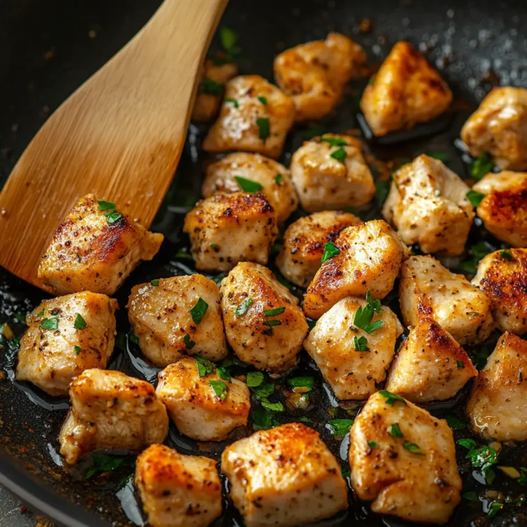 Garlic Butter Chicken Bites