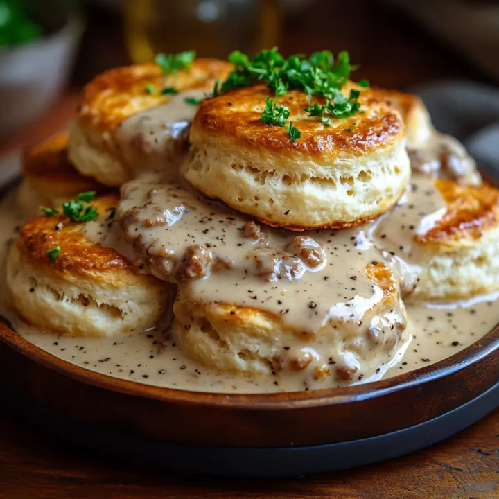 Easy Biscuits and Gravy