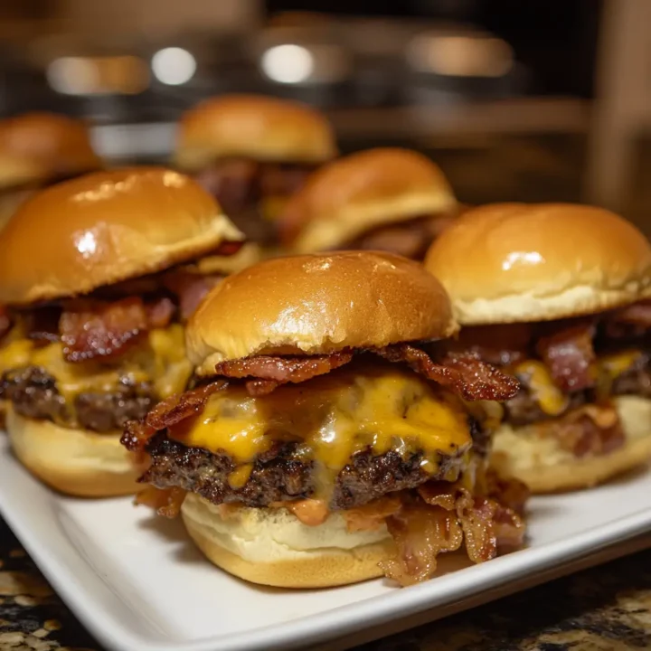 Bacon Cheeseburger Sliders