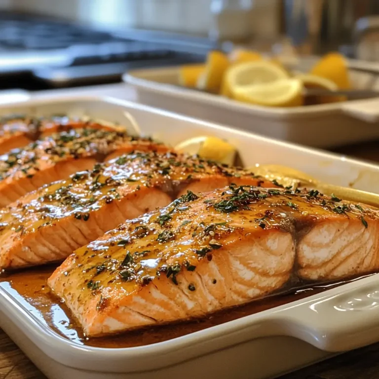 Oven-Baked Honey Glazed Salmon