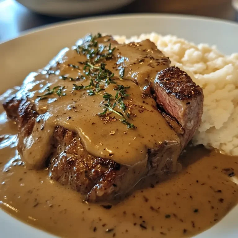Smothered Steak and Gravy