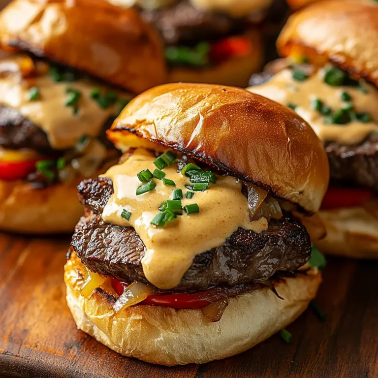 Best Steak Sliders with Beer Cheese