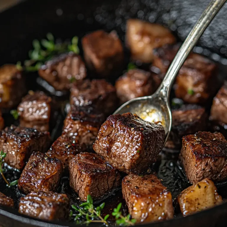Best Cajun Garlic Butter Steak Bites