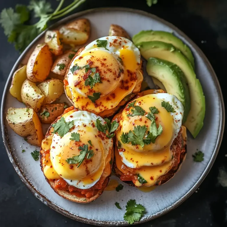 Quick & Easy Mexican Eggs Benedict for Busy Mornings