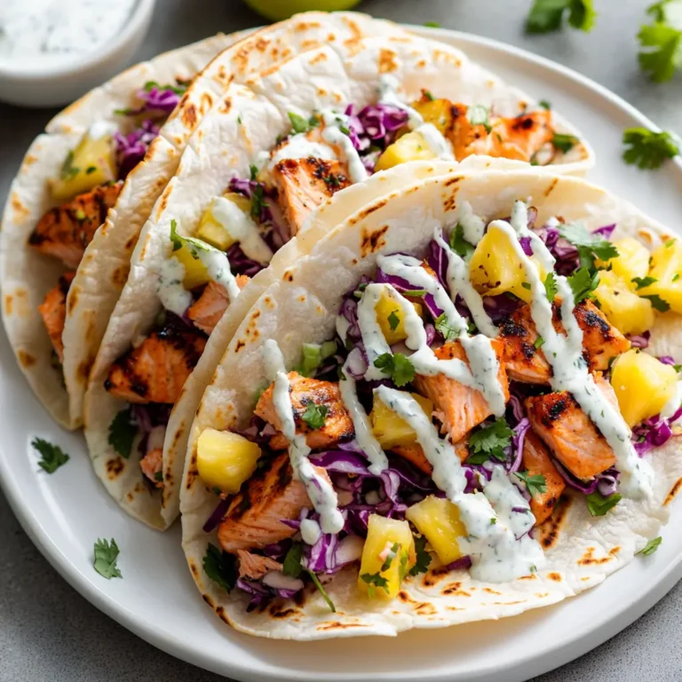 Salmon Tacos