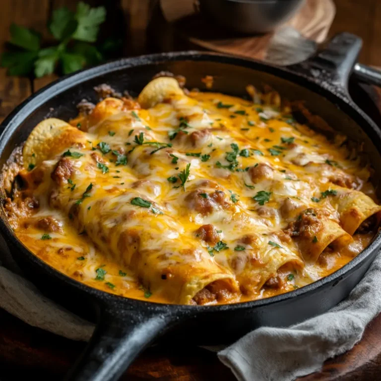 Southern Breakfast Enchiladas with Gravy