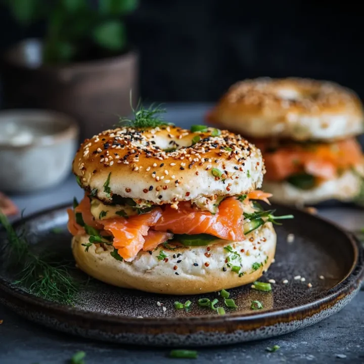 Smoked Salmon Bagel