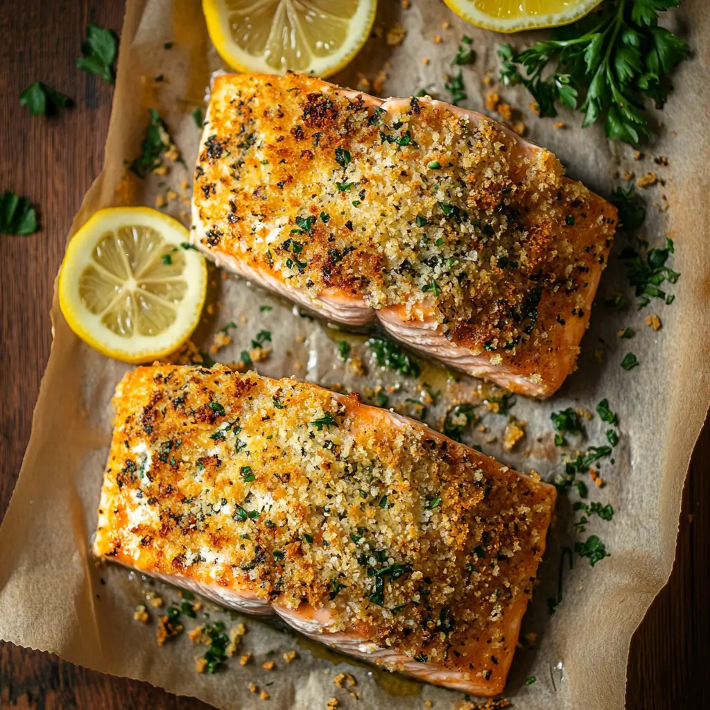 how to make crispy baked salmon