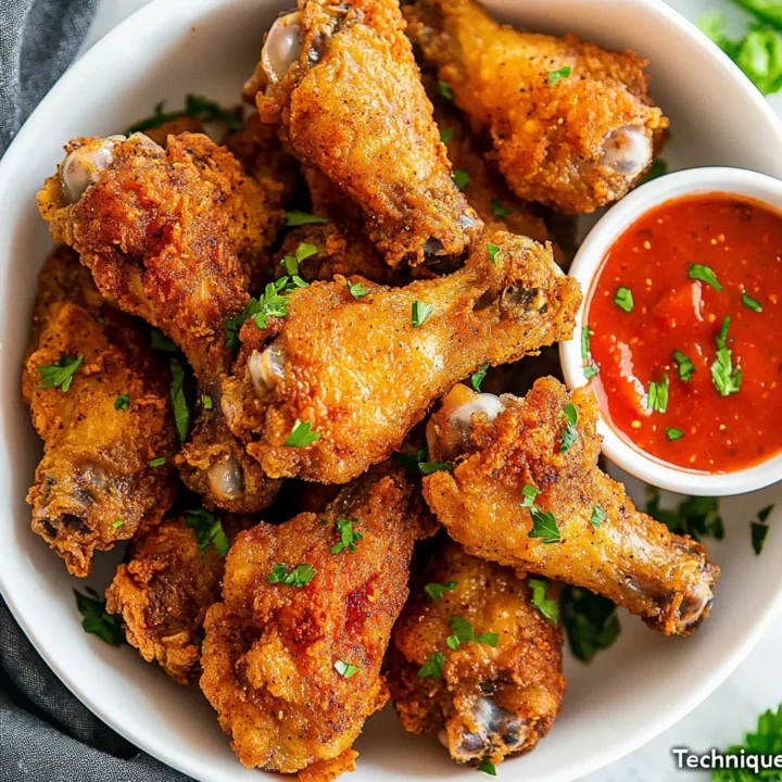 Crispy Oven Baked Chicken Wings