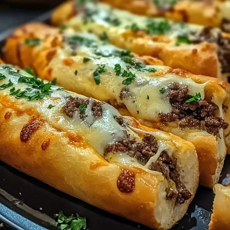 Philly Cheesesteak Stuffed Cheesy Breadsticks