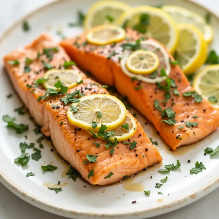 Easy Lemon Dill Salmon