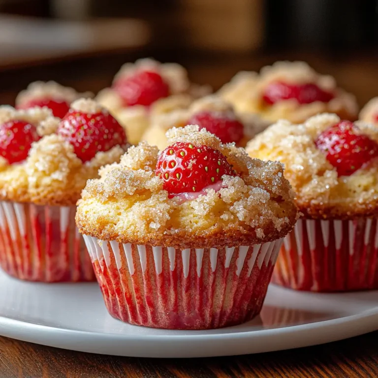 Strawberry Cream Cheese Muffins