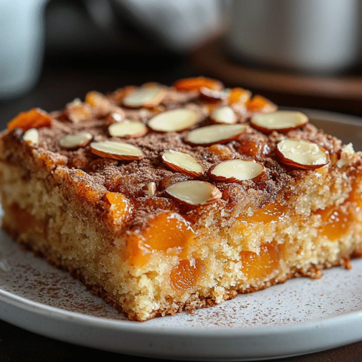 Apricot Almond Coffeecake