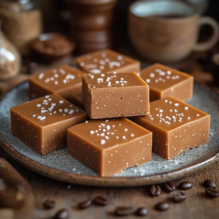 Caramel Coffee Fudge