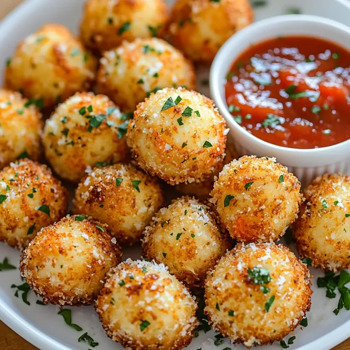 Cheesy Parmesan Mozzarella Bites