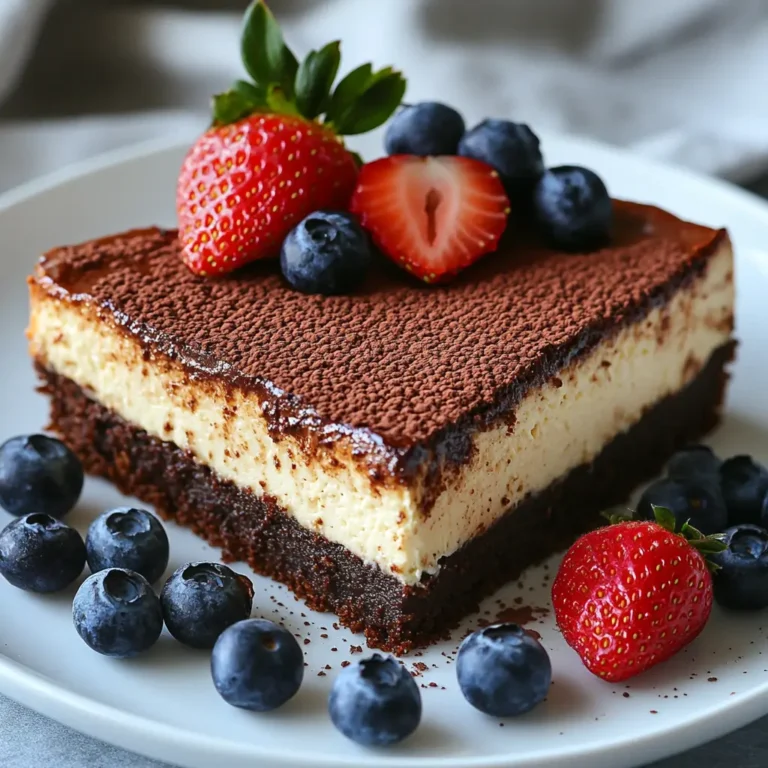 Brownie Bottom Cheesecake