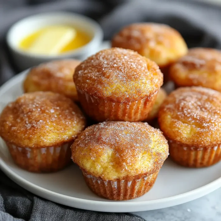 Snickerdoodle Donut Muffins