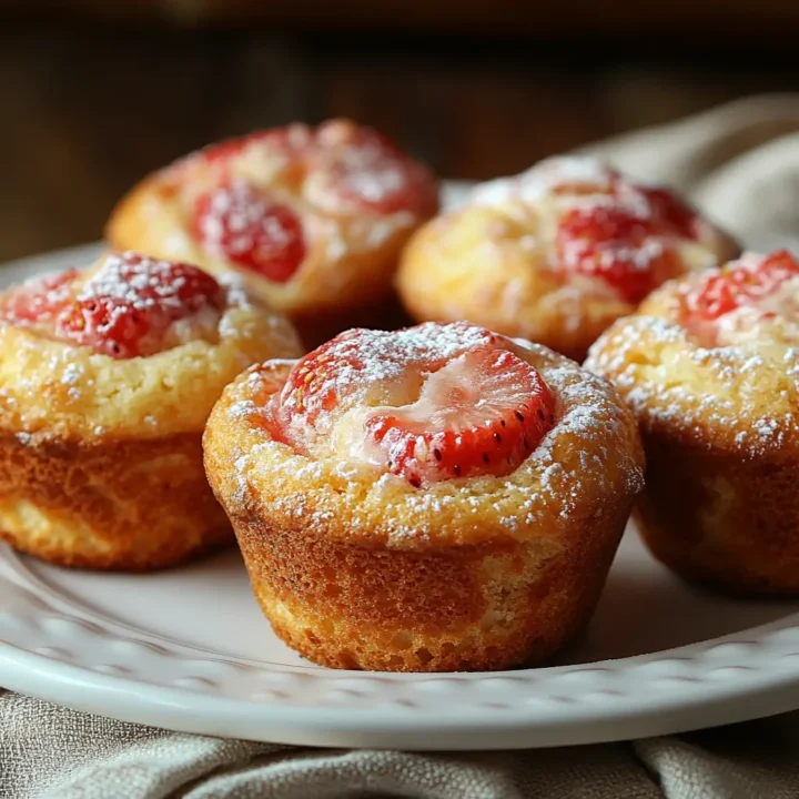 Strawberry Cream Cheese Muffins