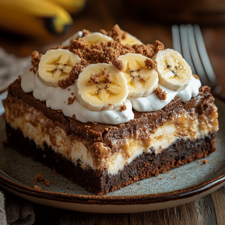 Banana Pudding Brownies