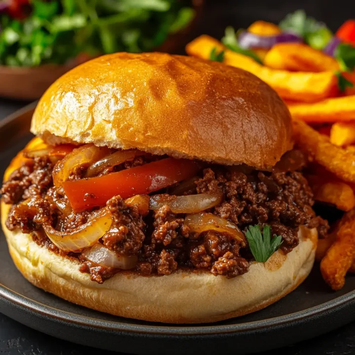 Philly Cheesesteak Sloppy Joes