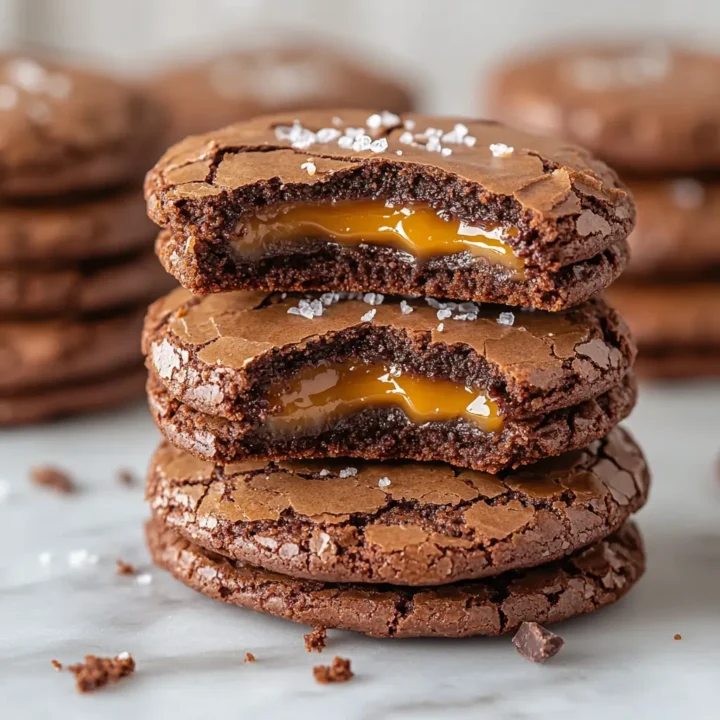 Salted Caramel Chocolate Cookie Recipe