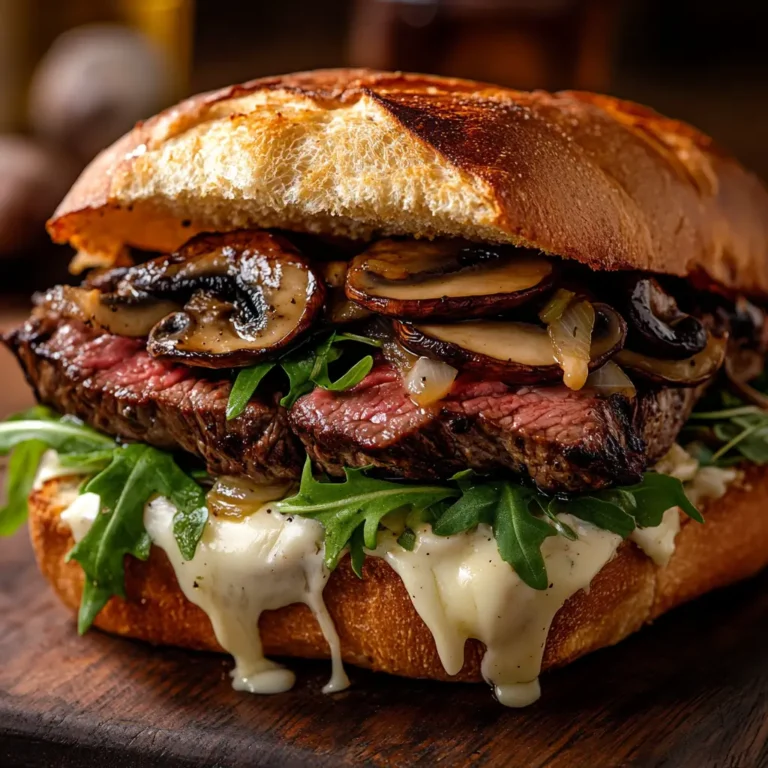 Steak and Mushroom Sandwich Recipes