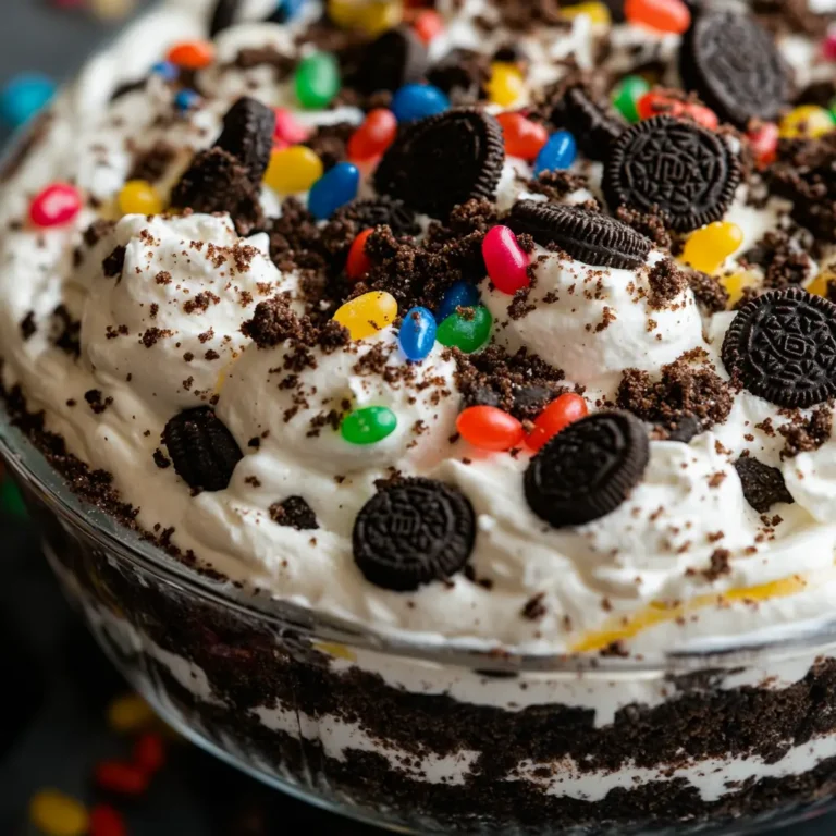 No Bake Oreo Dirt Pie