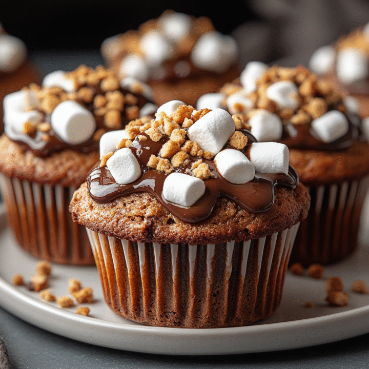 Banana S'mores Muffins