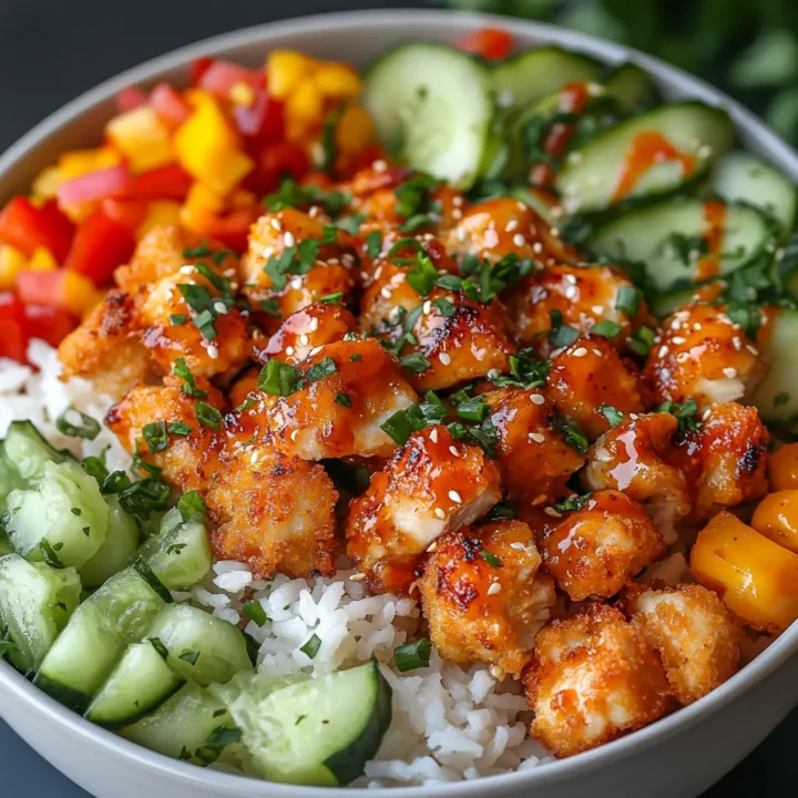 Bang Bang Chicken Bowl