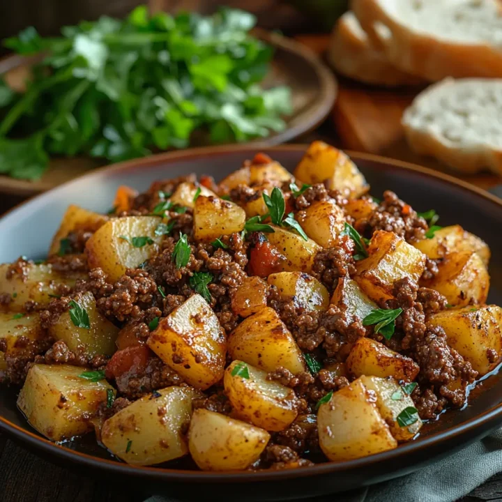 Ground Beef and Potatoes